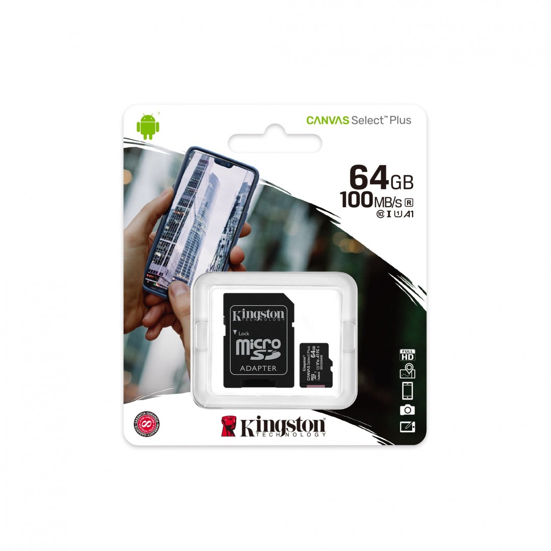 memoria-micro-sd-64-gb-kingston-clase-10