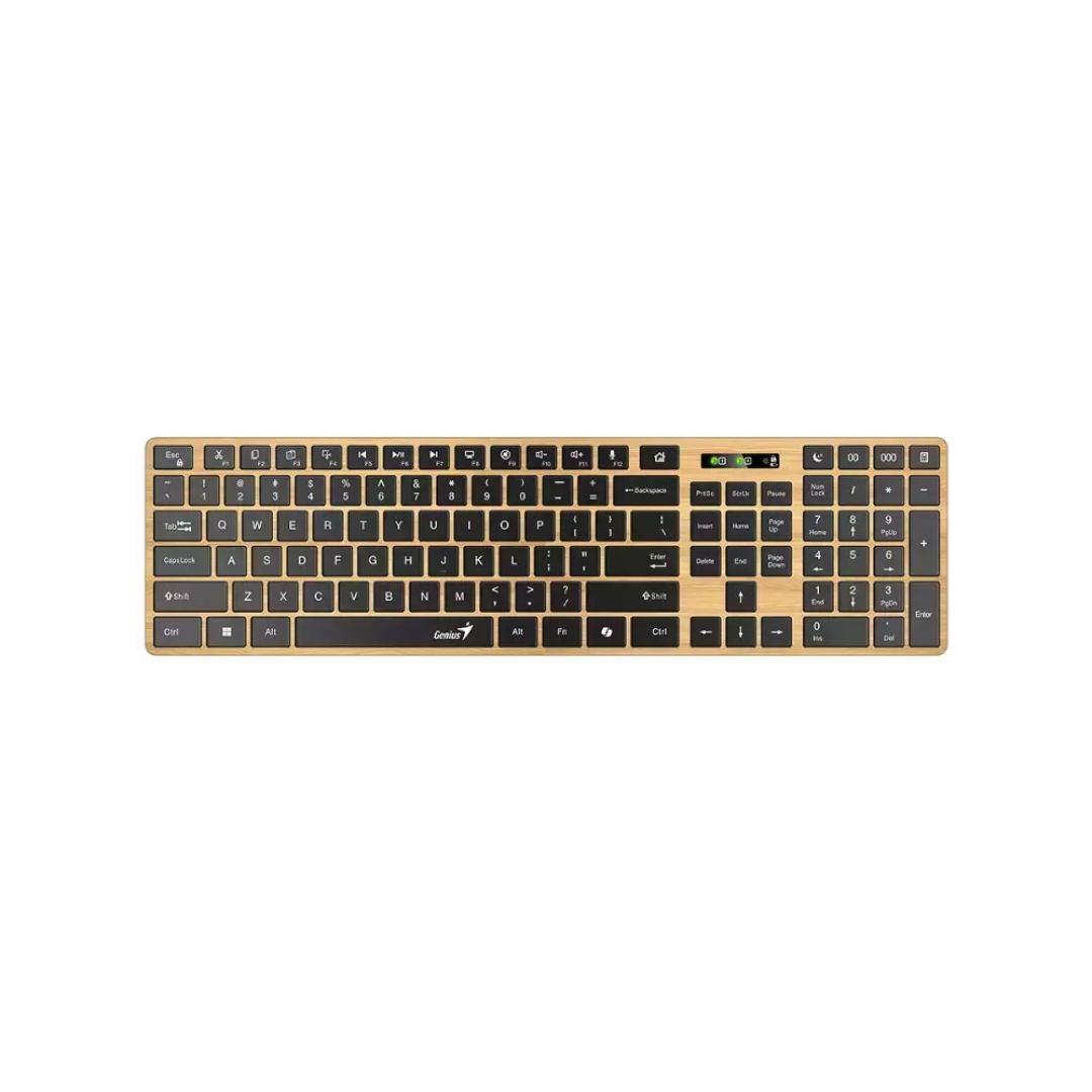 teclado-genius-slimstar-7250bt-pine-wood